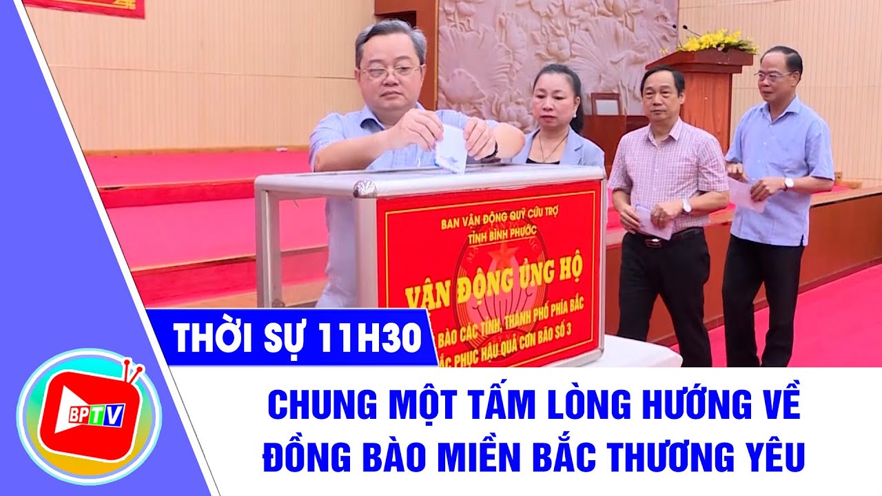 🔴[Trực tiếp] - Thời sự Bình Phước trưa 14-9-2024