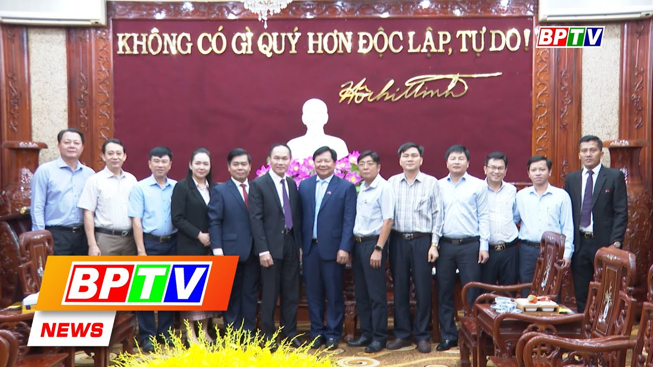 BPTV NEWS 24-1-2024: Lao Consul General in HCM City extends Tet greetings in Binh Phuoc