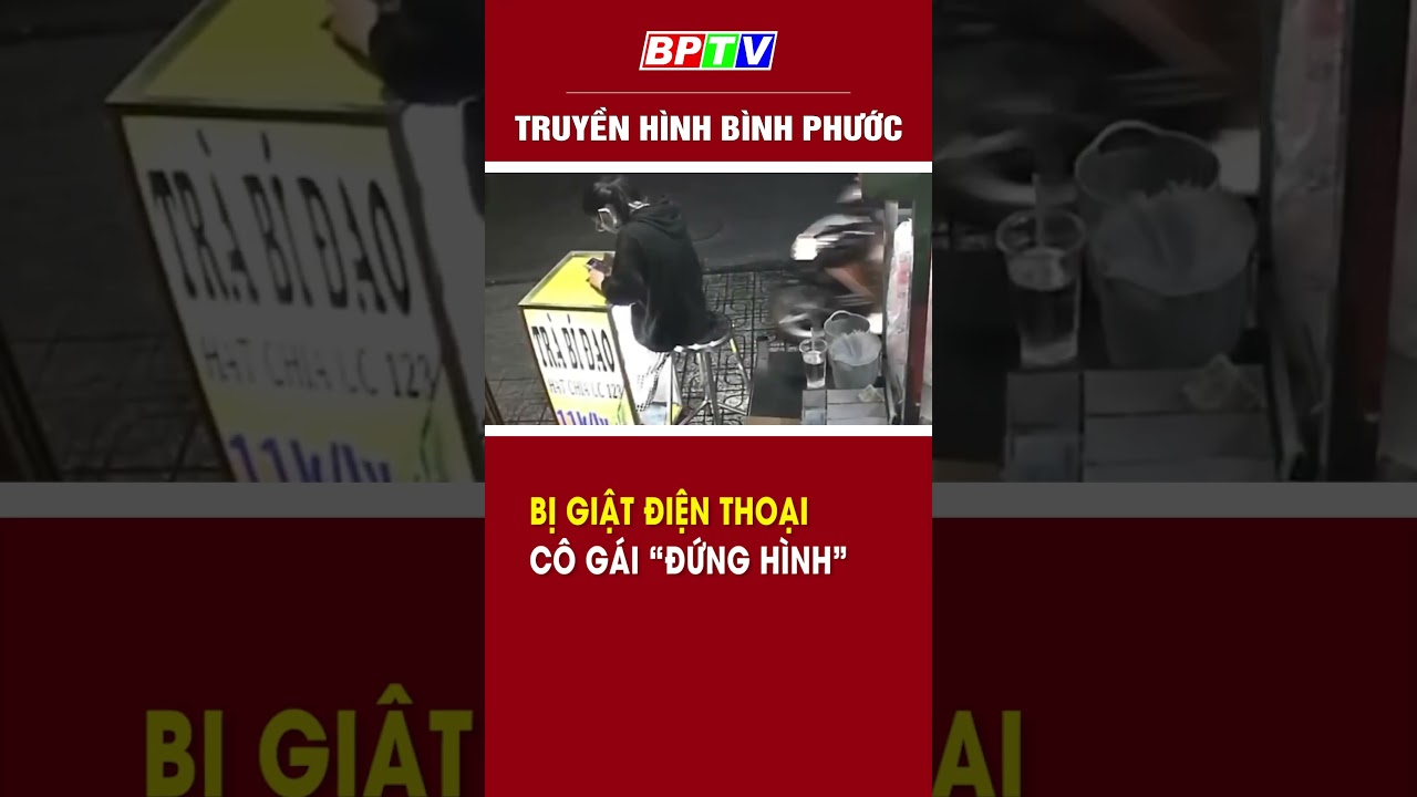 Bị giật điện thoại, cô gái “đứng hình” #shorts  | BPTV