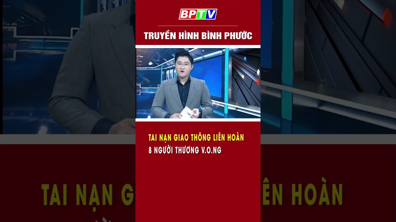 Tai nạn giao thông liên hoàn, 8 người thương v.o.ng #shorts    | BPTV