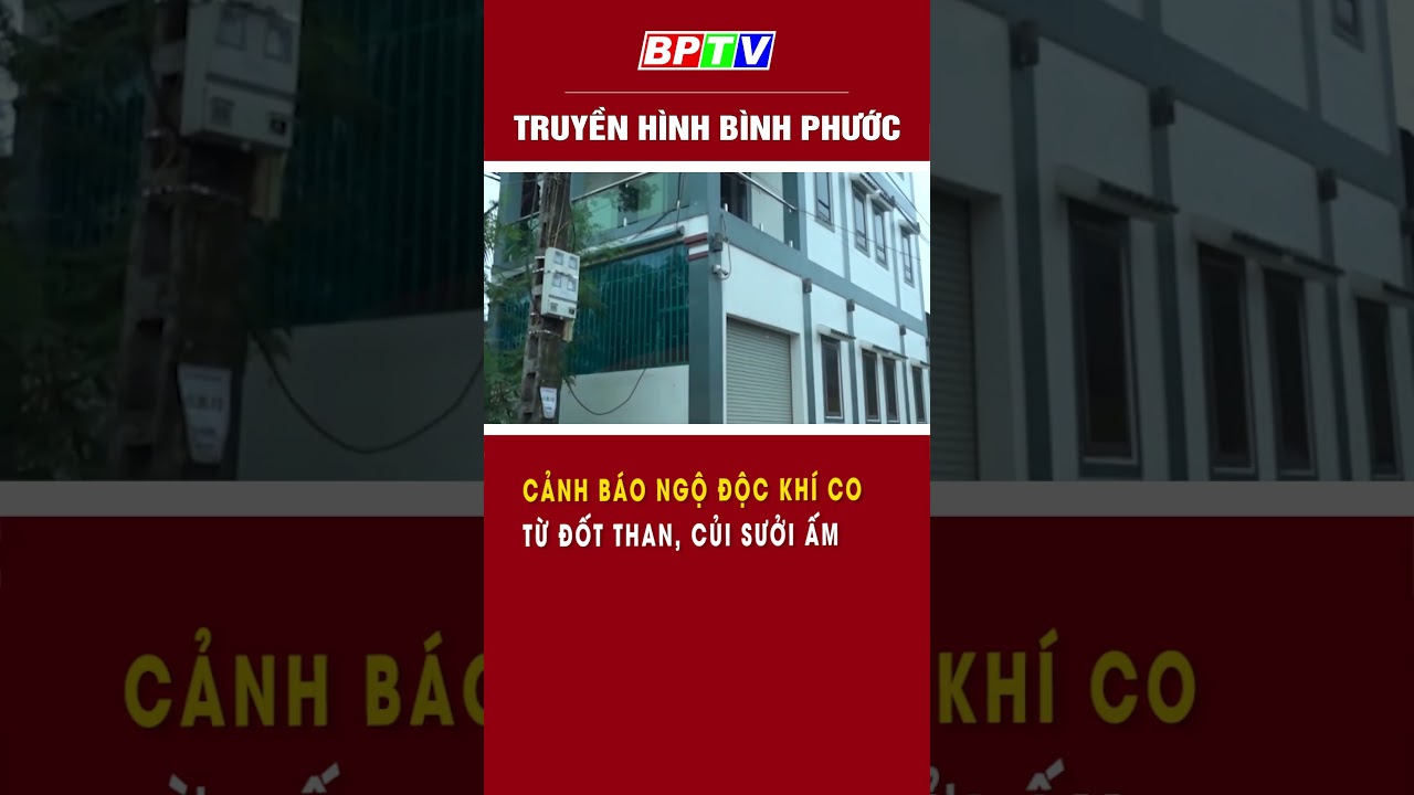 Cảnh báo ngộ độc khí CO từ đốt than, củi sưởi ấm #shorts  | BPTV