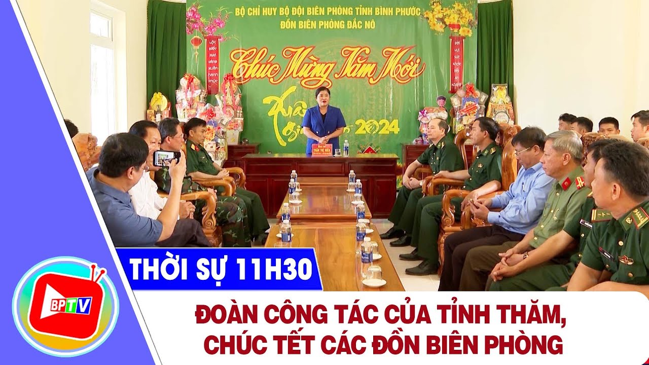 🔴 [Trực tiếp] - Thời sự Bình Phước trưa 31-1-2024