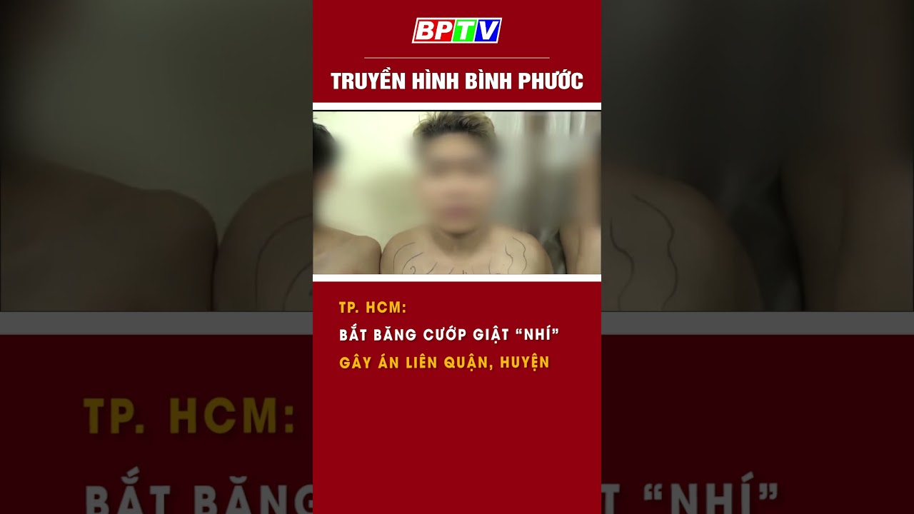 TP.HCM: Bắt băng cướp giật “nhí” gây án liên quận, huyện  #shorts  | BPTV