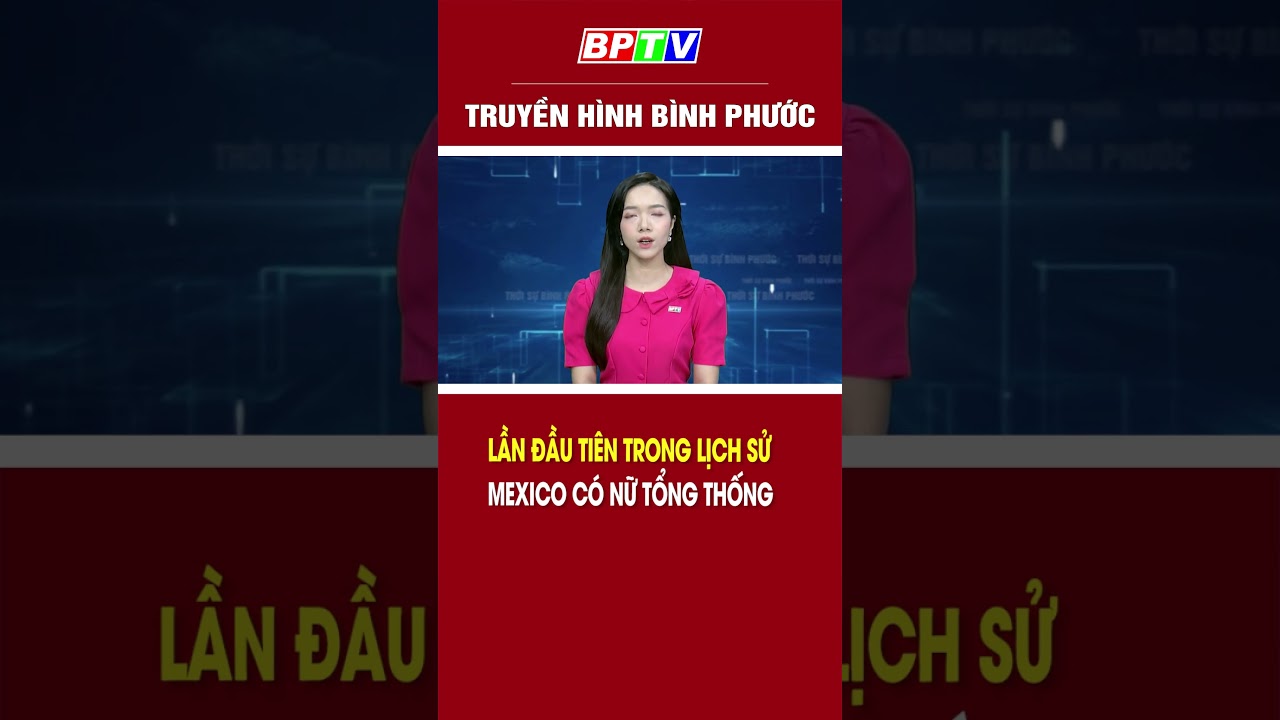 Lần đầu tiên trong lịch sử Mexico có nữ tổng thống  #shorts  | BPTV