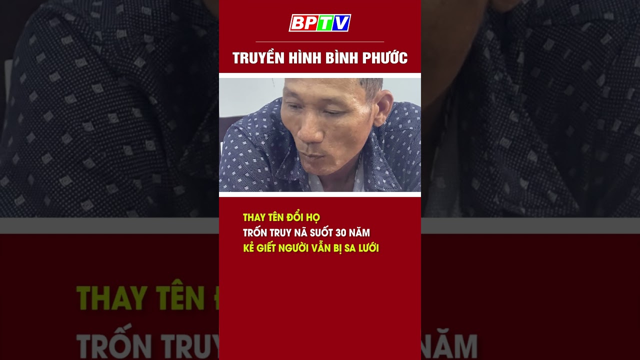 Thay tên đổi họ trốn truy nã suốt 30 năm, kẻ giết người vẫn bị sa lưới  #shorts  | BPTV