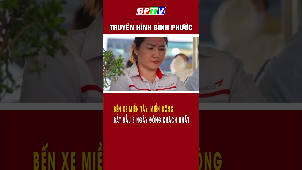 Bến xe miền Tây, miền Đông bắt đầu 3 ngày đông khách nhất #shorts  | BPTV