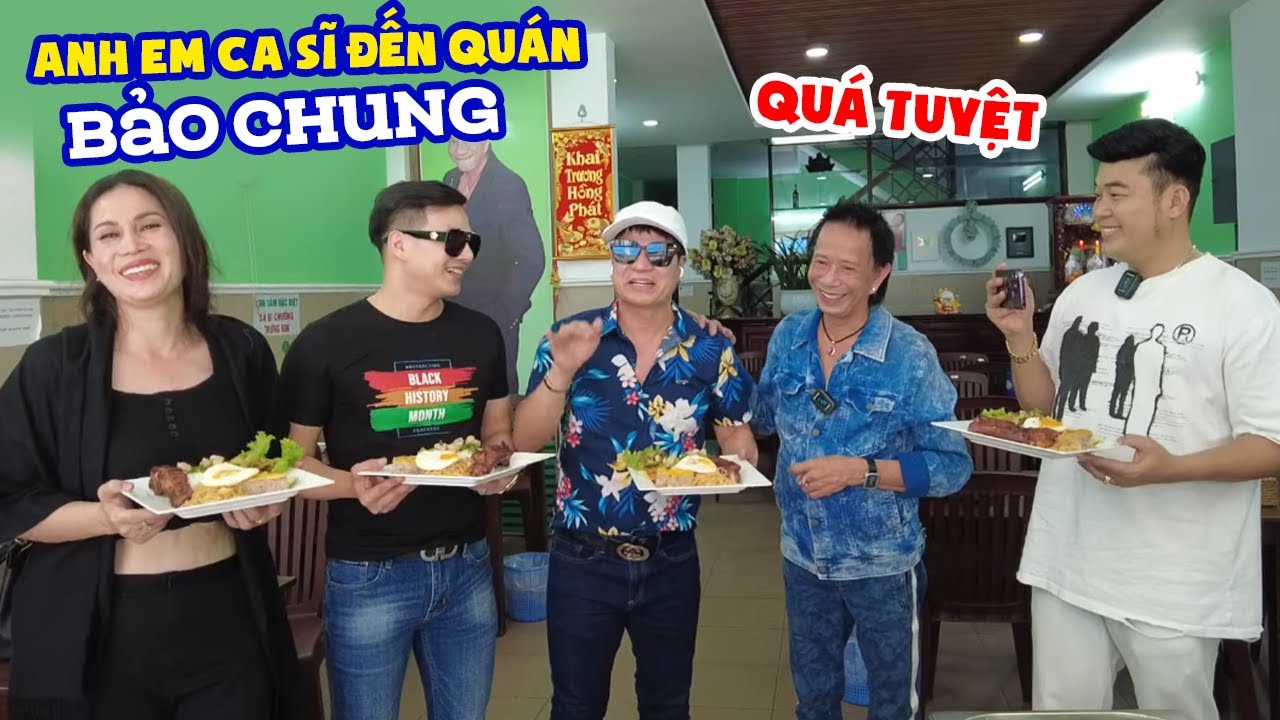 Nhiều Nghệ sĩ Bất Ngờ đến quán Cơm của Danh Hài Bảo Chung ở Nha Trang - Cười Muốn Xỉu