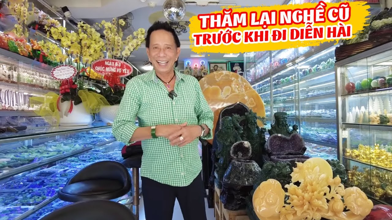 Danh Hài Bảo Chung Thăm Lại Nghề Cũ trước khi đi diễn Hài - Cười Sập Nhà