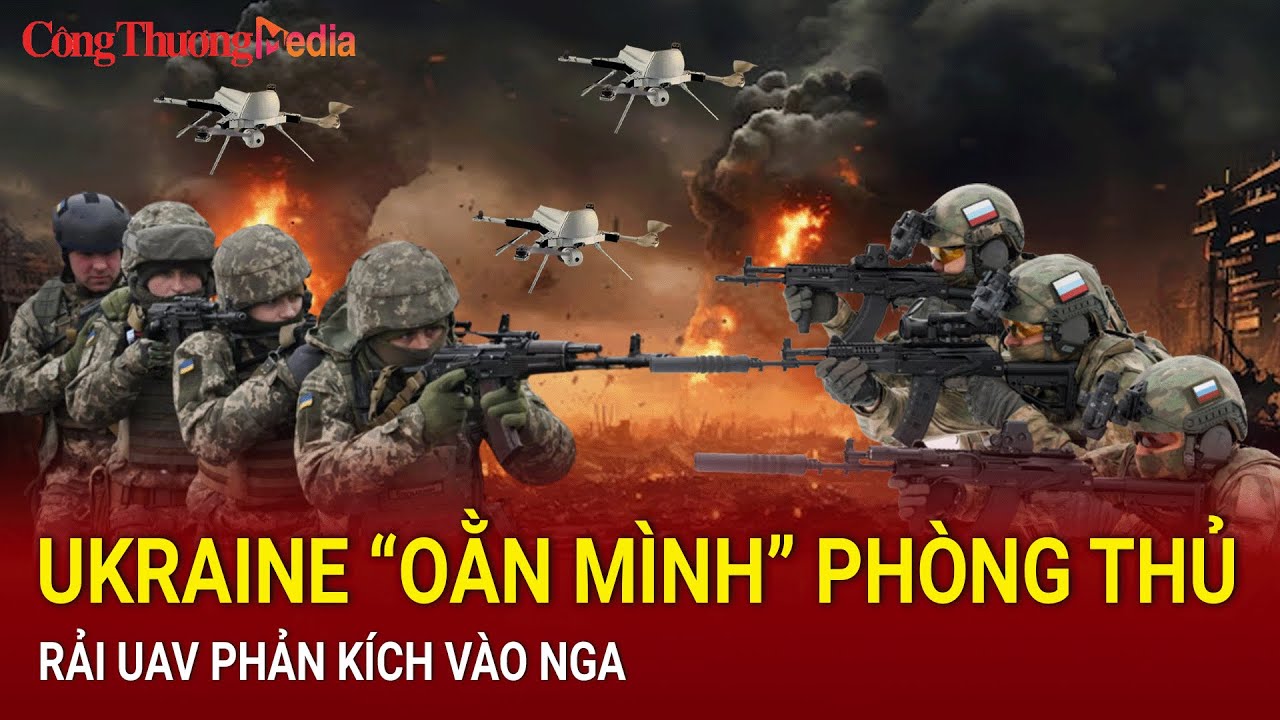 🔴[TRỰC TIẾP]: Toàn cảnh Quốc tế trưa 6/8: Ukraine “oằn mình” phòng thủ, rải UAV phản kích vào Nga