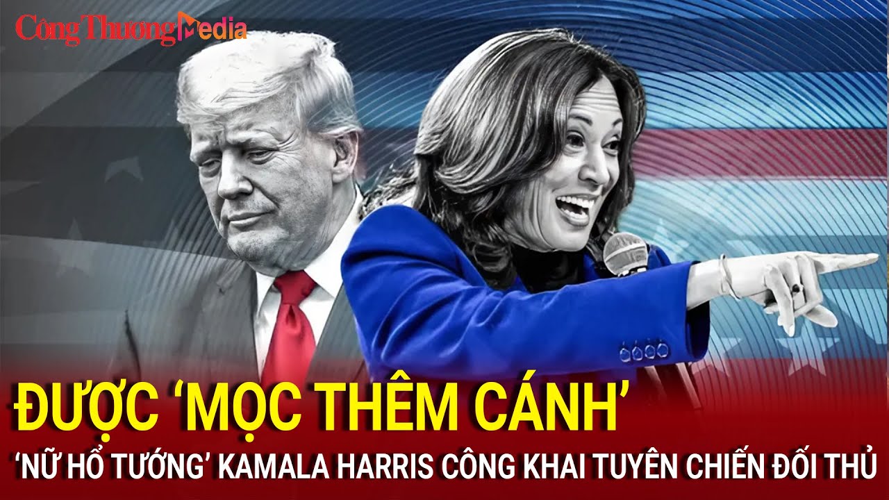 Bầu cử Mỹ 2024: Được ‘mọc thêm cánh’, ‘nữ hổ tướng’ Kamala Harris công khai tuyên chiến đối thủ