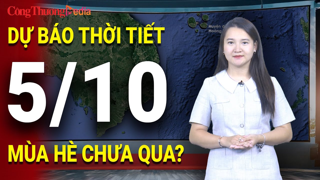 Bản tin dự báo thời tiết đêm nay và ngày mai 5/10/2024 | Dự báo thời tiết mới nhất trên cả nước