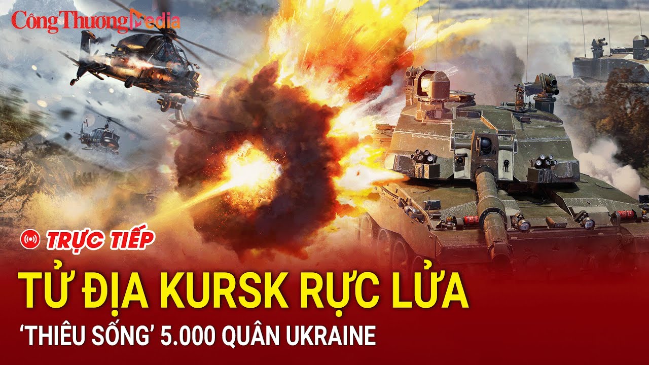 🔴[TRỰC TIẾP]: Toàn cảnh Quốc tế 28/8: Tử địa Kursk rực lửa, 'thiêu sống' 5.000 quân Ukraine