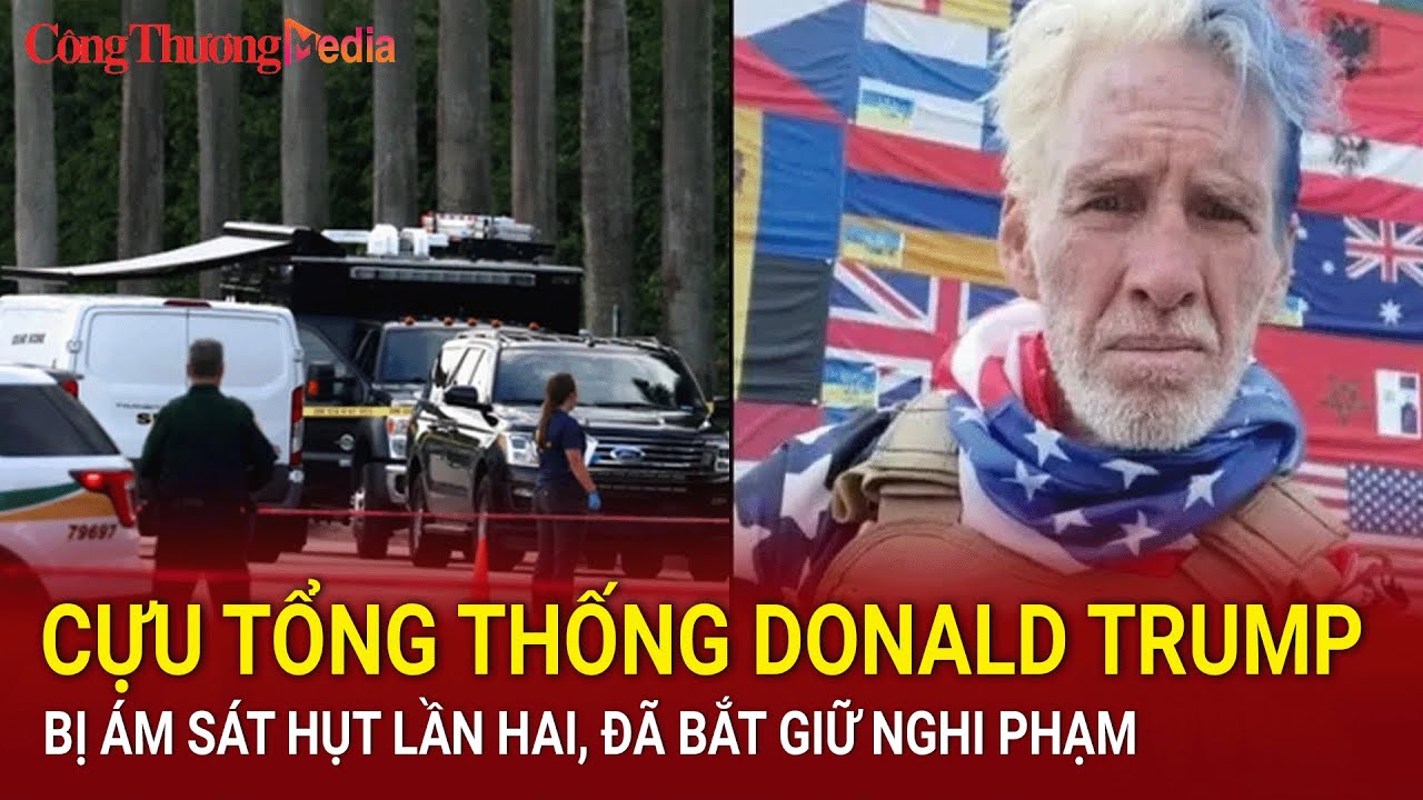 Cựu Tổng thống Donald Trump bị ám sát hụt lần hai, đã bắt giữ nghi phạm | Báo Công Thương