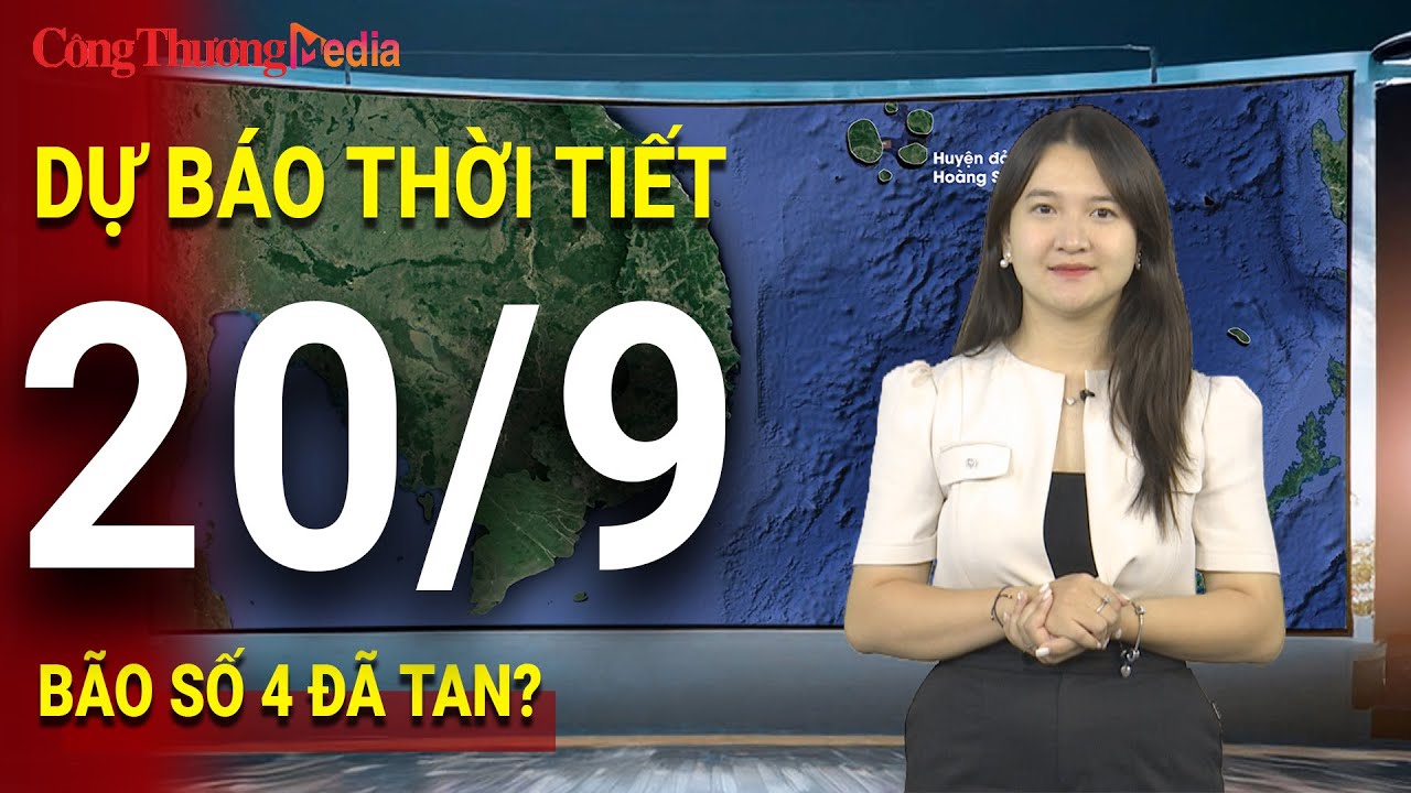 🔴[TRỰC TIẾP] Bản tin dự báo thời tiết đêm nay và ngày mai 20/9/2024 | Dự báo thời tiết mới nhất