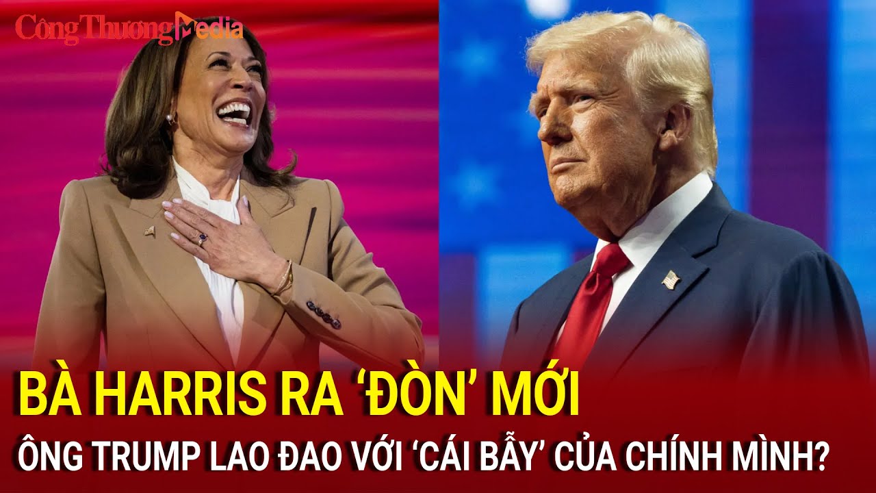 Bầu cử Mỹ 2024: Bà Harris ra ‘đòn’ mới, ông Trump lao đao với ‘cái bẫy’ của chính mình?