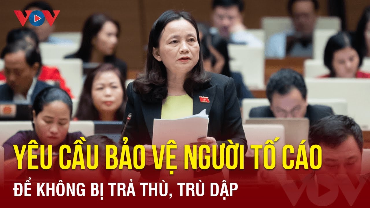 Yêu cầu bảo vệ người tố cáo để không bị trả thù, trù dập | Báo Điện tử VOV