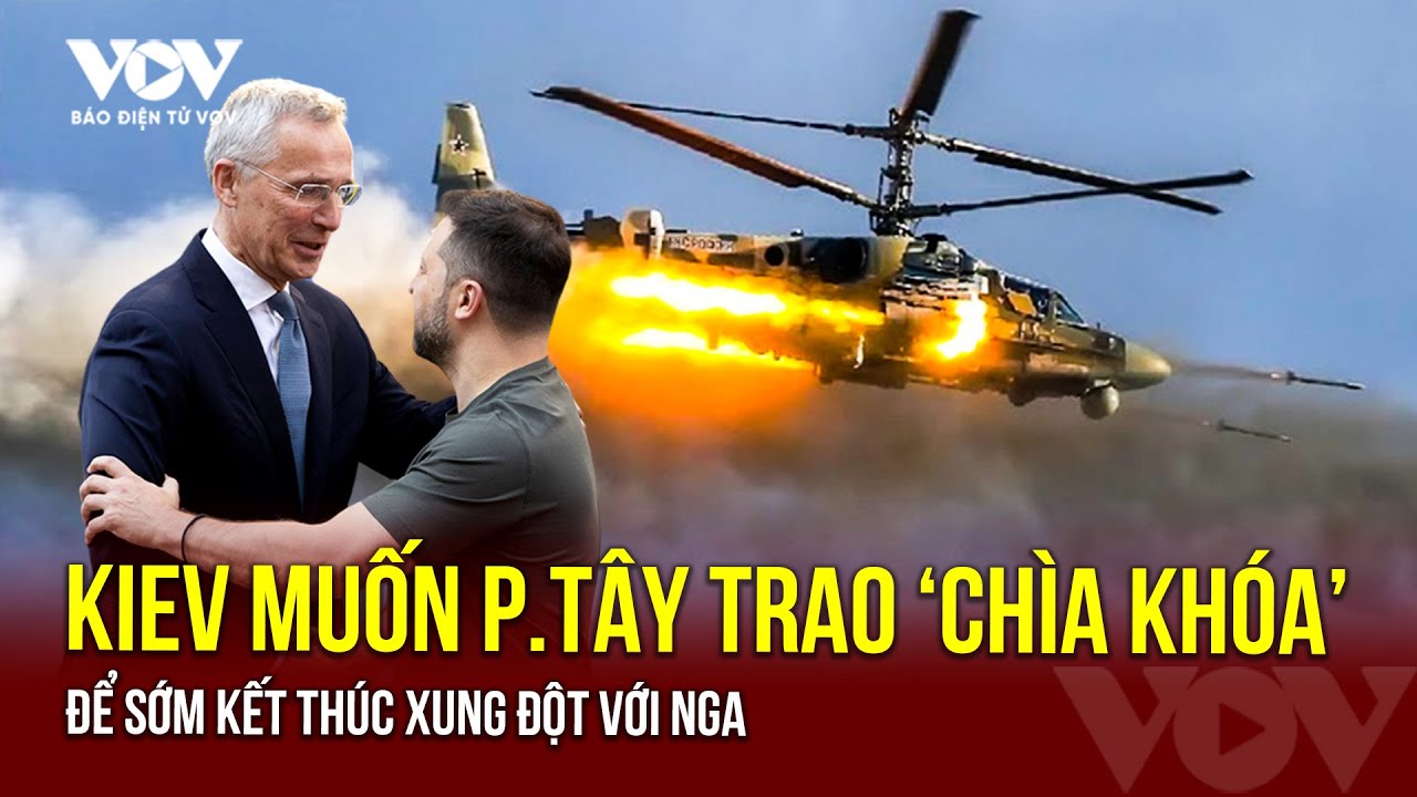 Ukraine muốn phương Tây trao “chìa khóa” để sớm kết thúc xung đột với Nga | Báo Điện tử VOV