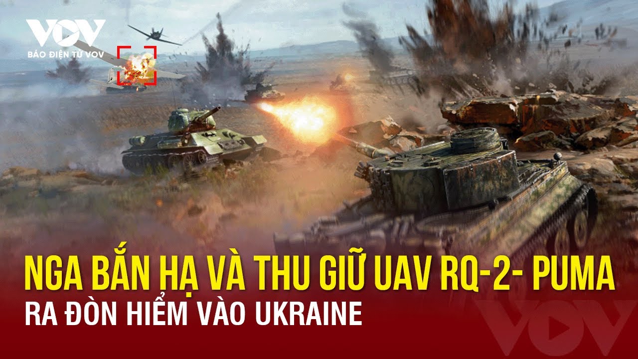 Nga “mổ xẻ” UAV trinh sát RQ-20 Puma, ra đòn hiểm vào Ukraine | Báo Điện tử VOV