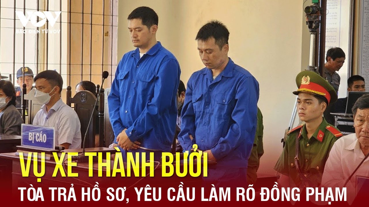 Tòa trả hồ sơ, yêu cầu làm rõ đồng phạm vụ xe khách Thành Bưởi gây tai nạn làm 5 người tử vong