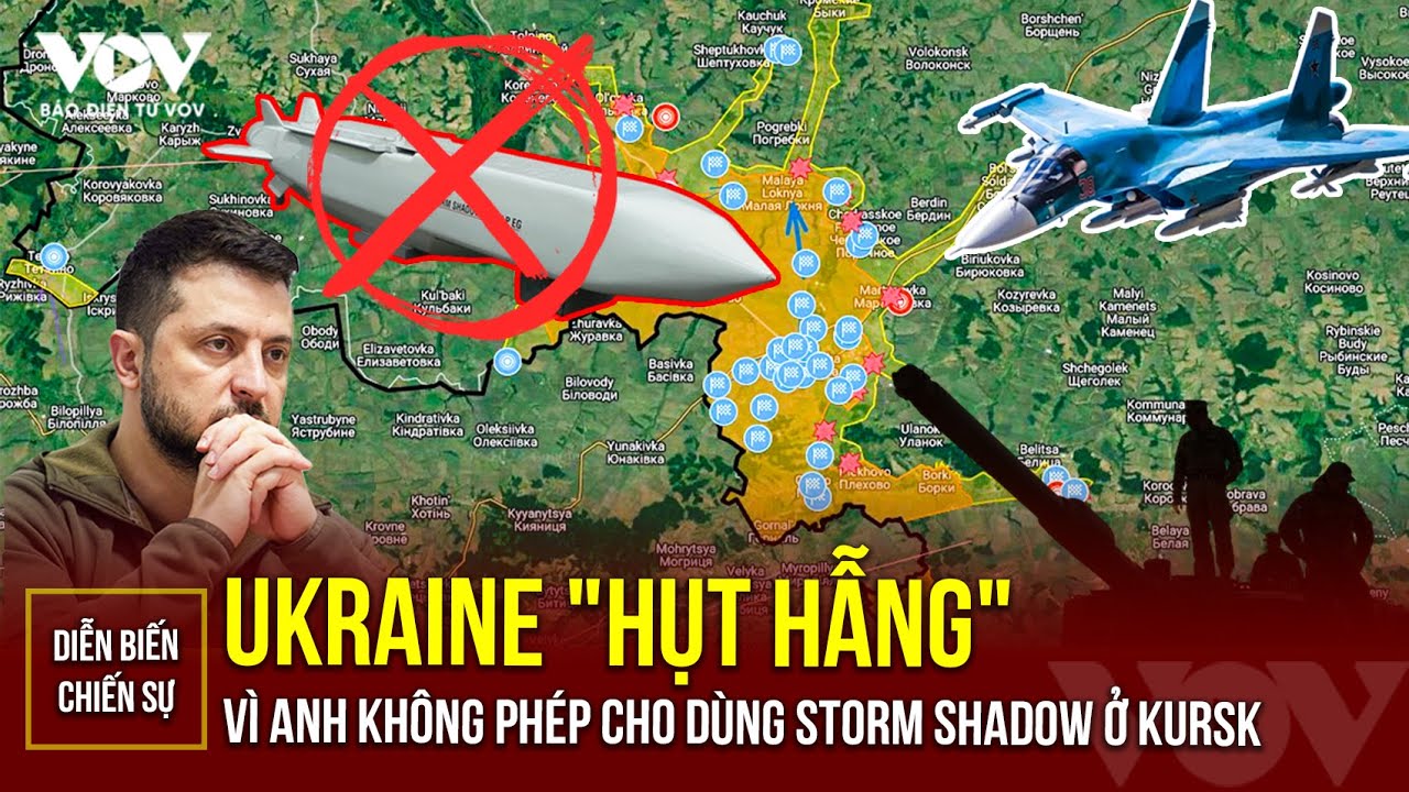 Diễn biến chiến sự Nga-Ukraine 14/8: Kiev "hụt hẫng" vì Anh không phép cho dùng Storm Shadow ở Kursk