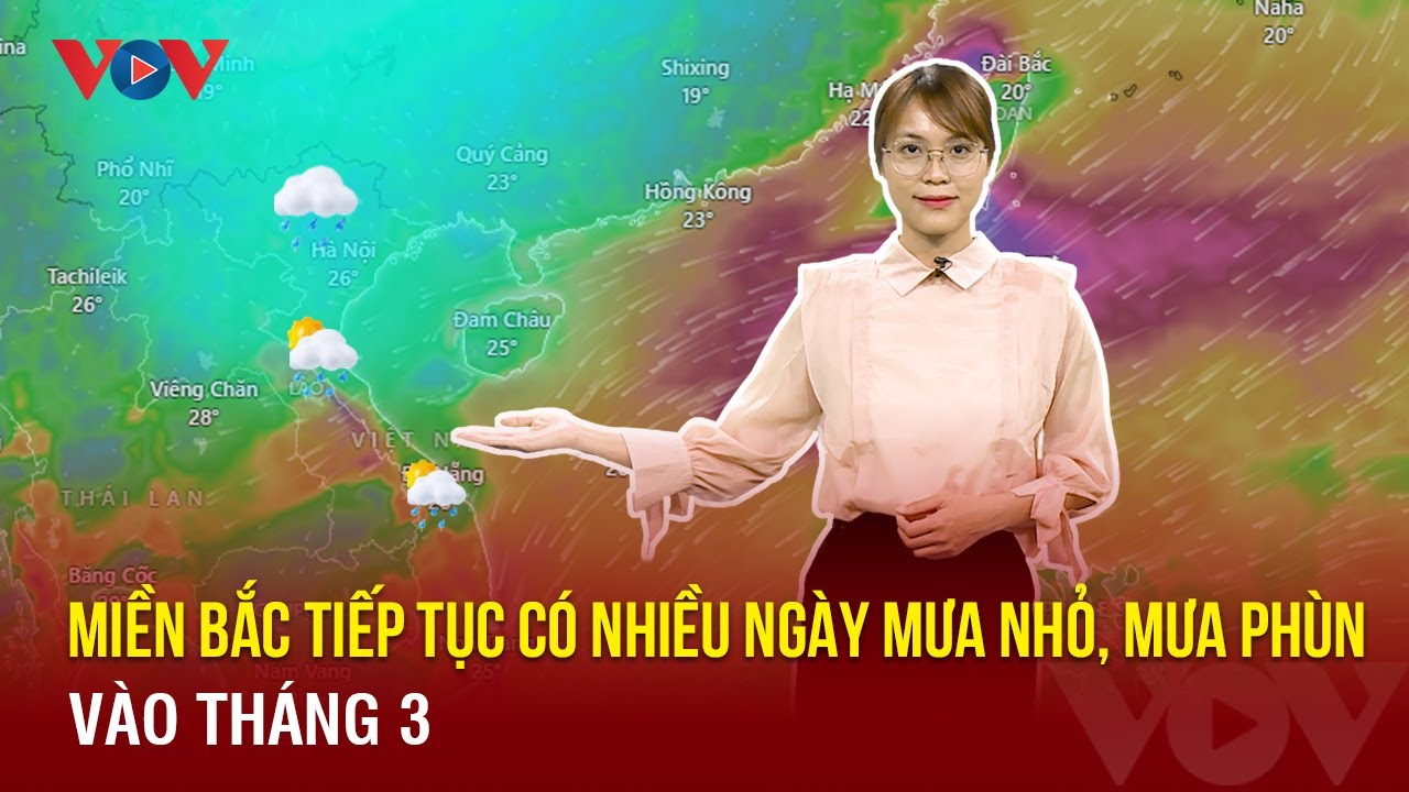 Dự báo thời tiết đêm nay và ngày mai 23/2: Miền Bắc đón không khí lạnh, mưa rét vài nơi