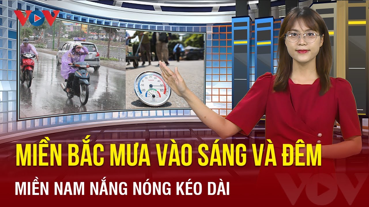 Dự báo thời tiết đêm nay và ngày mai 11/4: Miền Bắc mưa vào sáng và đêm, miền Nam nắng nóng kéo dài