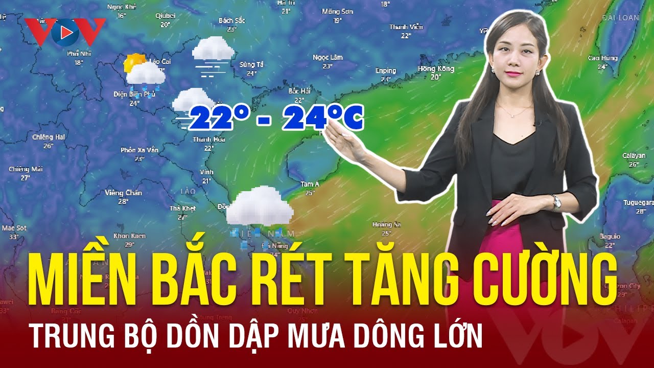 Dự báo thời tiết hôm nay 31/12: Miền Bắc sắp đón đợt rét tăng cường, Trung Bộ dồn dập mưa dông lớn