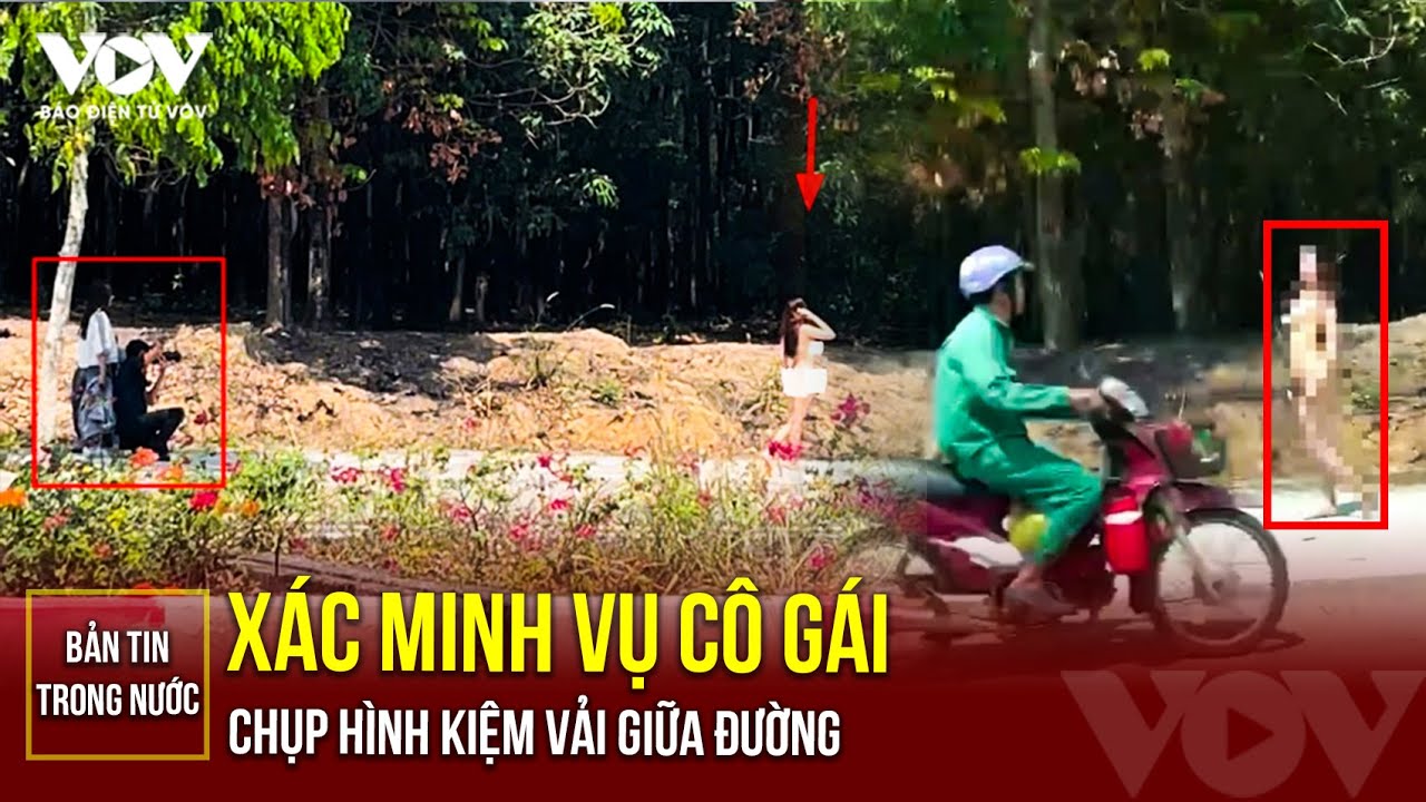 Tối 20/8: Bức xúc cô gái cùng nhóm bạn chụp hình “kiệm vải” giữa đường đông người qua lại