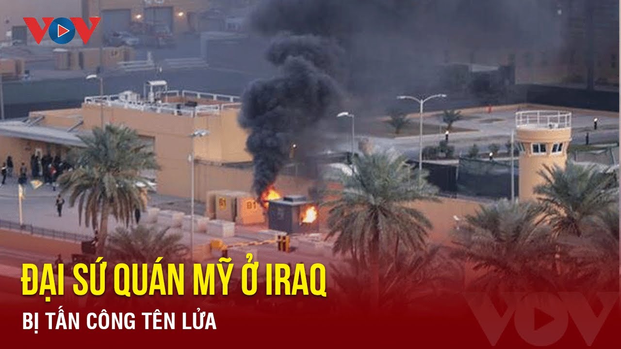 Đại sứ quán Mỹ ở Iraq bị tấn công tên lửa | Báo Điện tử VOV