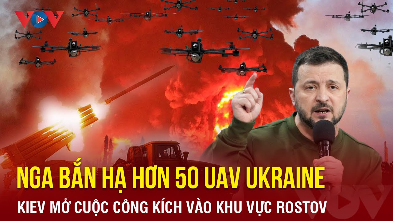 Diễn biến chiến sự Nga-Ukraine 6/4: Loạt UAV Ukraine ồ ạt tập kích vào Nga | Báo Điện tử VOV