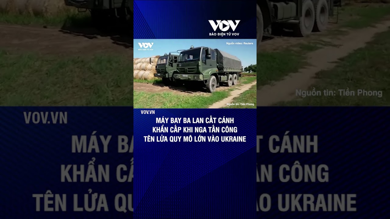 Máy bay Ba Lan cất cánh khẩn cấp khi Nga tấn công tên lửa quy mô lớn vào Ukraine | Báo Điện tử VOV