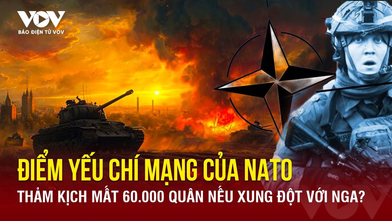 NATO lộ điểm yếu chí mạng, thảm kịch mất 60.000 quân nếu xung đột với Nga bùng nổ? | Báo Điện tử VOV