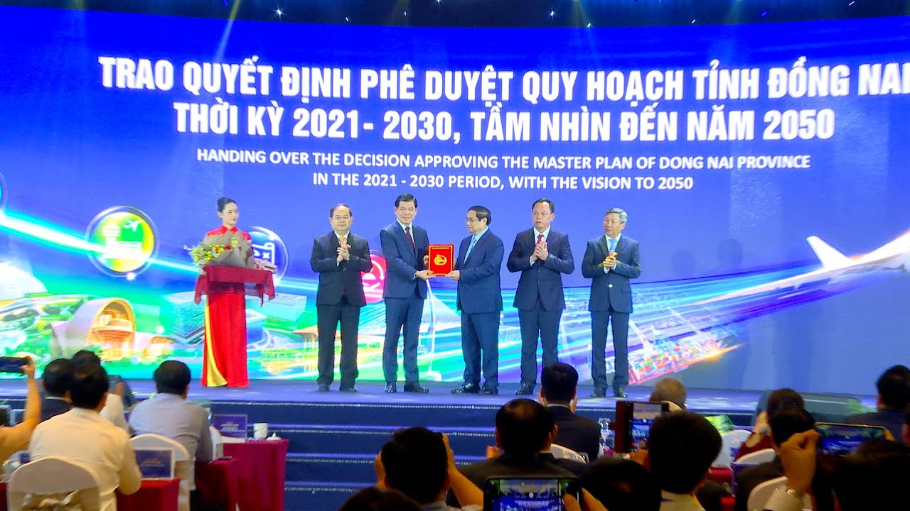 Công bố quy hoạch tỉnh Đồng Nai thời kỳ 2021-2030, tầm nhìn đến 2050