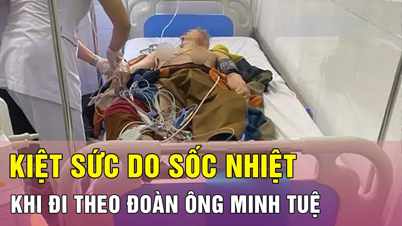 Người đàn ông đi theo đoàn ông Thích Minh Tuệ bị kiệt sức do sốc nhiệt, đột quỵ | Báo Hải Dương