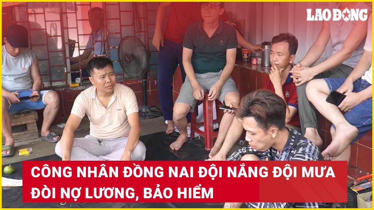 Công nhân Đồng Nai đội nắng đội mưa đòi nợ lương, bảo hiểm | Báo Lao Động