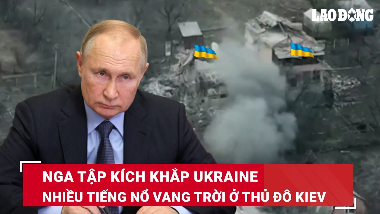 Phát hiện nơi Ukraine giấu F-16, Nga lập tức nã tên lửa, nhiều tiếng nổ vang trời ở thủ đô Kiev