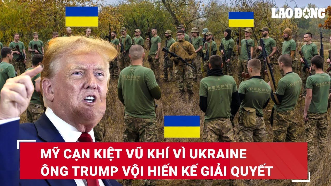 Ông Trump “than” Mỹ đang bị rút cạn vũ khí, mối lo của Tổng thống Zelensky quay trở lại?| BLĐ