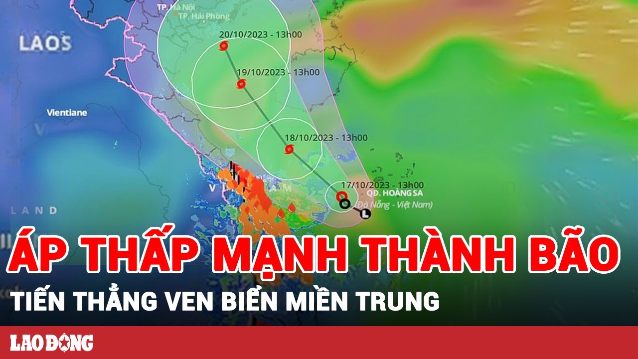 Cập nhật về ATNĐ: Có khả năng thành bão hướng thẳng miền Bắc, miền Trung sắp có mưa lũ cực lớn | BLĐ