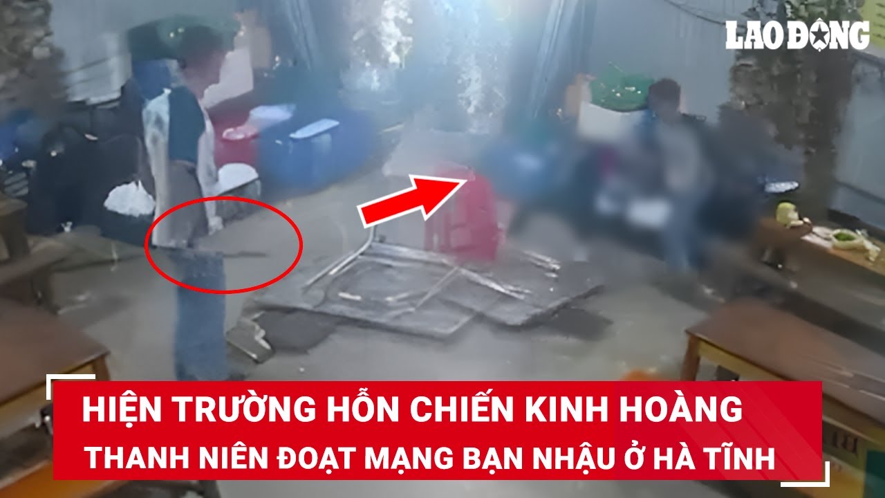 Sáng 22/5. Clip cận cảnh vụ hỗn chiến tại quán ăn, nam thanh niên rút dao đoạt mạng bạn nhậu | BLĐ