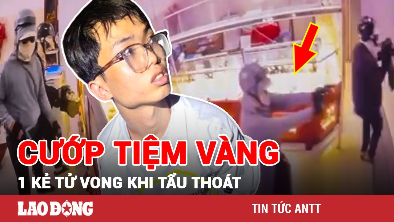 Cướp tiệm vàng ở Trà Vinh: 1 đối tượng tự ngã xe tử vong khi tẩu thoát | BLĐ