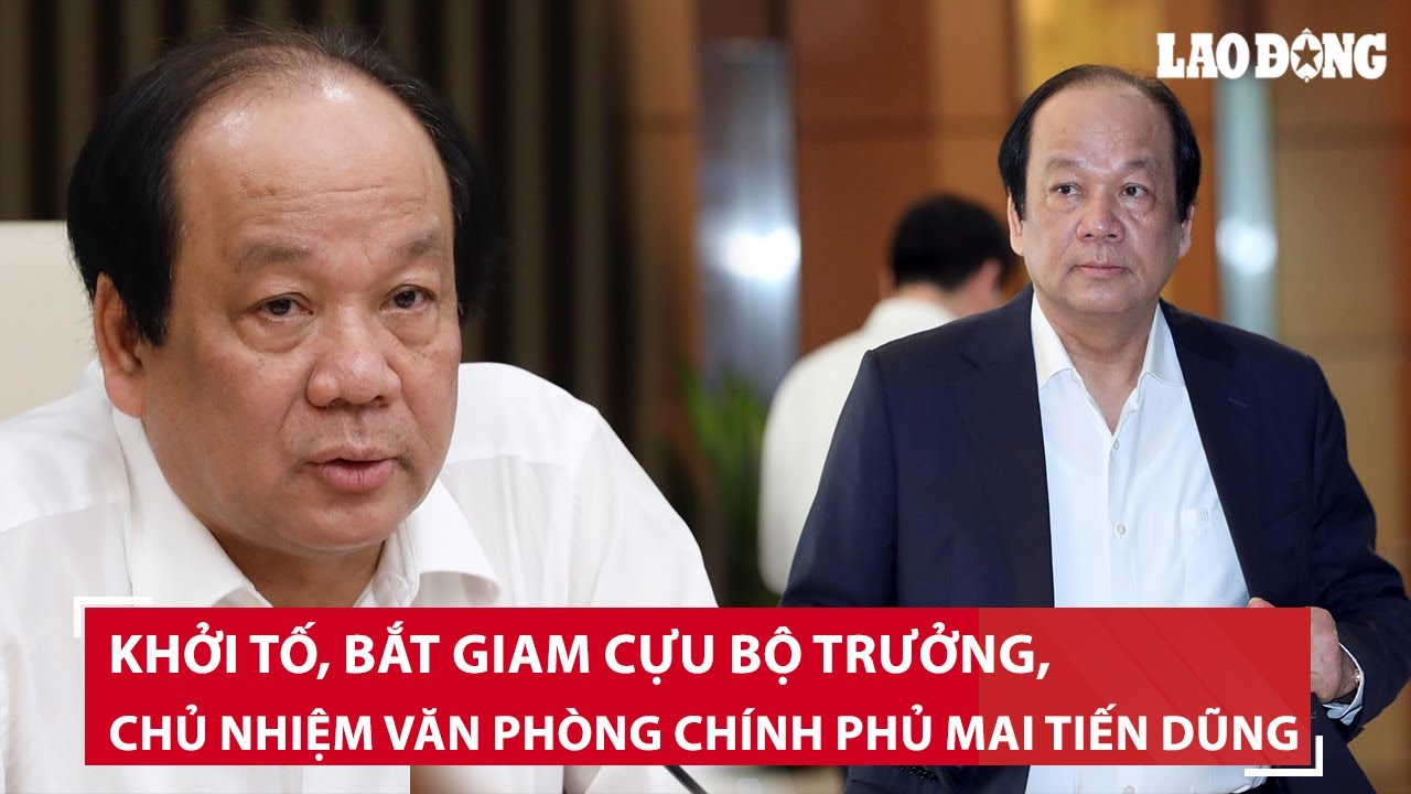 Khởi tố, bắt giam cựu Bộ trưởng, Chủ nhiệm Văn phòng Chính phủ Mai Tiến Dũng | BLĐ