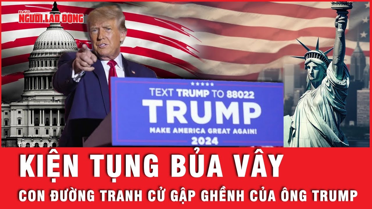 Ông Donald Trump lại gặp bất lợi trên con đường tranh cử Tổng thống Mỹ 2024 | Tin thế giới