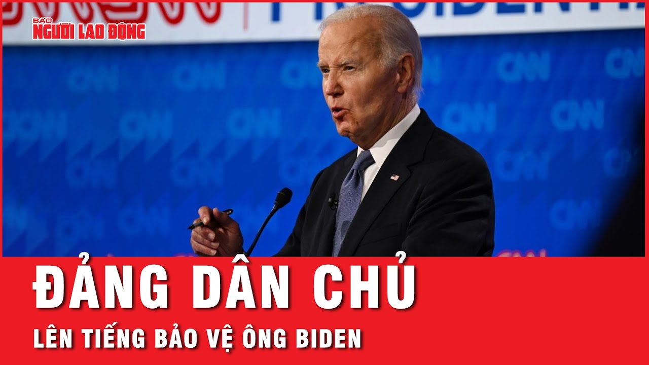 Các lãnh đạo hàng đầu của Đảng Dân chủ lên tiếng bảo vệ ông Biden | Tin thế giới