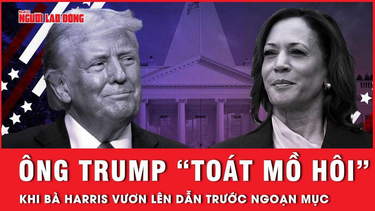 Bầu cử Mỹ đang xoay chuyển: Bà Harris lấn lướt ông Trump trong cuộc thăm dò gây sốc | Tin quốc tế