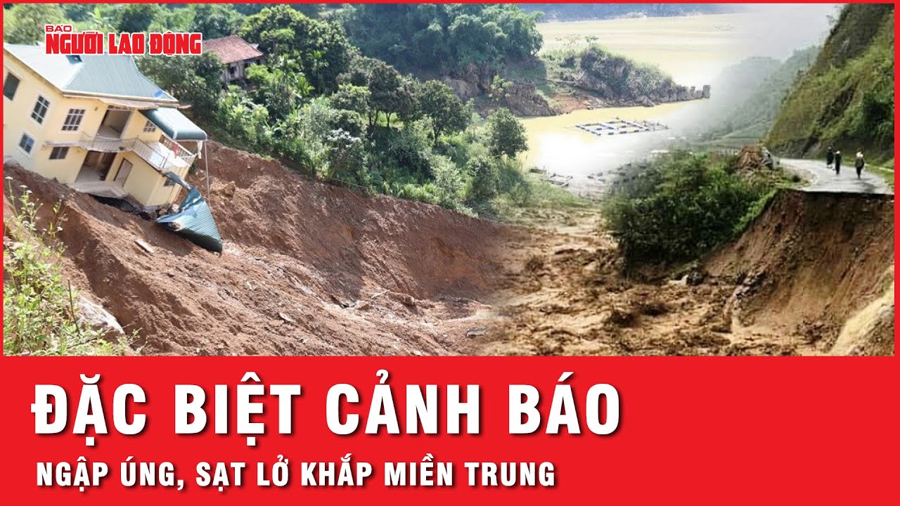 Hoàn lưu bão số 4 gây mưa to trên 400mm, ngập úng, sạt lở đe dọa “nhấn chìm” miền Trung | Thời sự