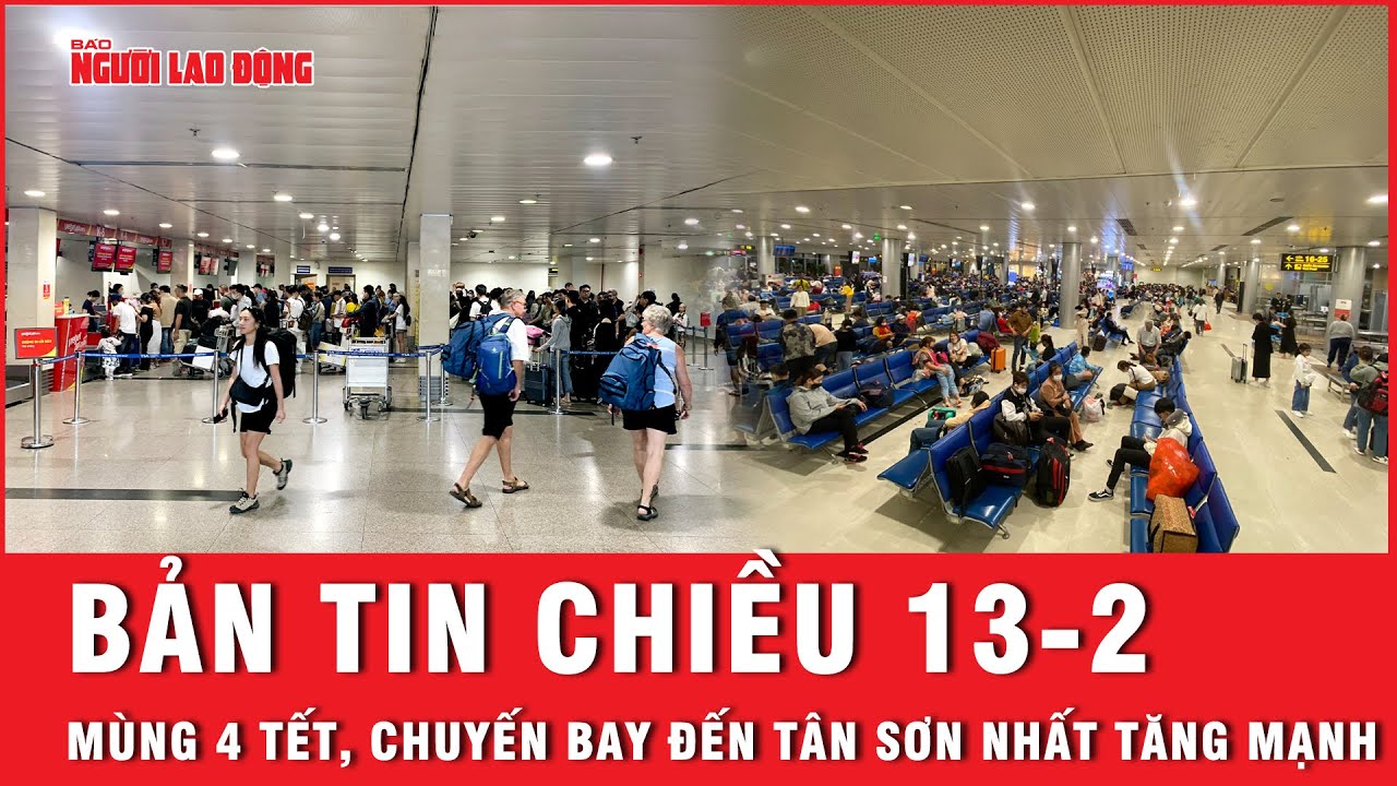 Mùng 4 Tết, chuyến bay đến Tân Sơn Nhất tăng mạnh | Báo Người Lao Động