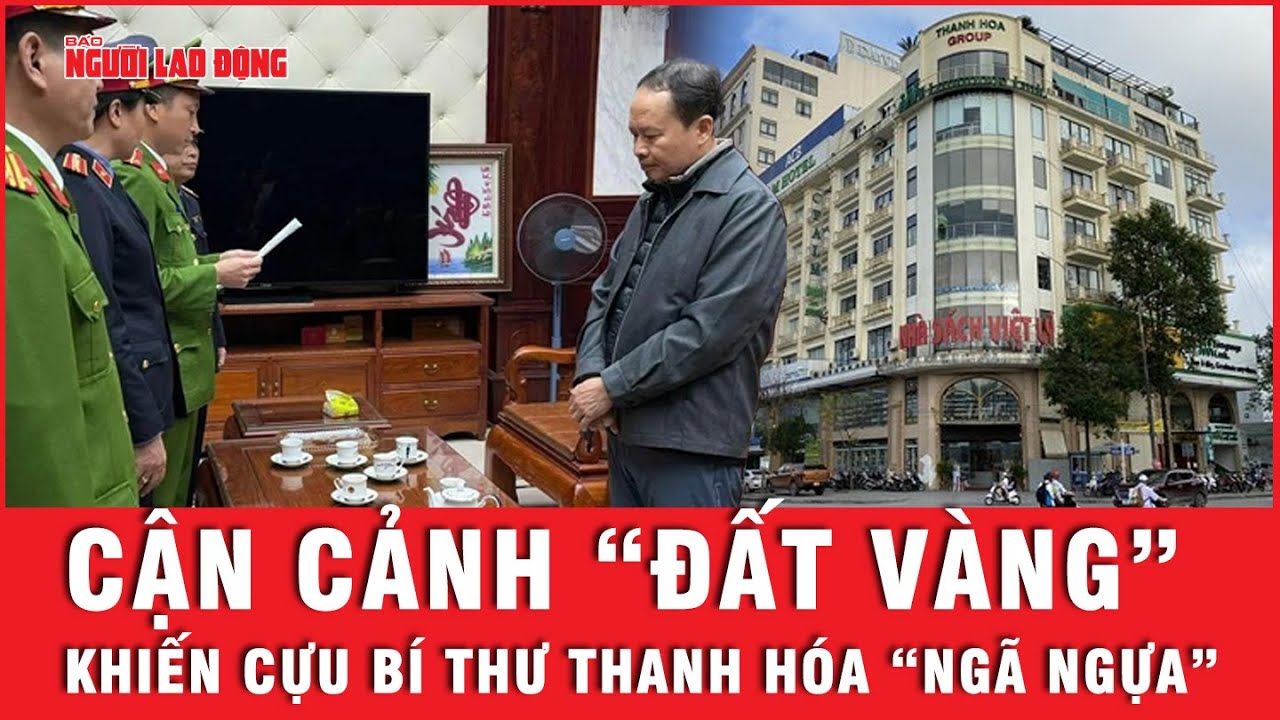 Cận cảnh khu “đất vàng" khiến cựu Bí thư Thanh Hóa Trịnh Văn Chiến vướng vòng lao lý | Tin tức