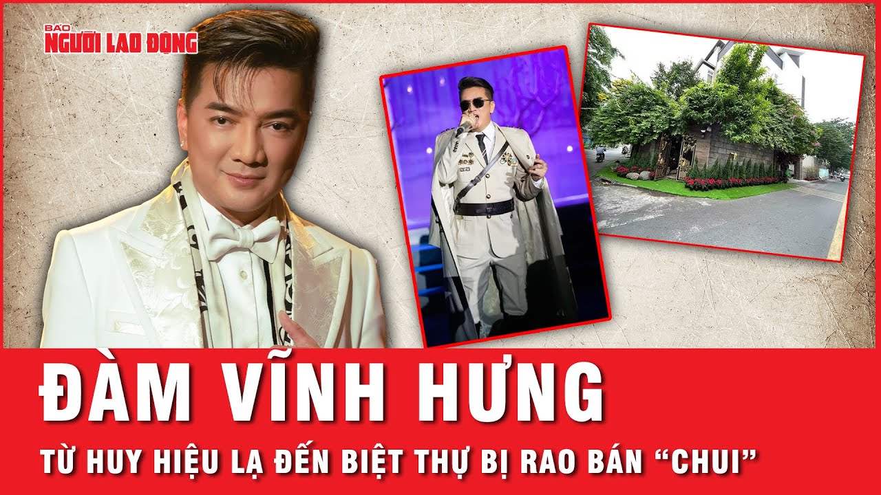 Từ huy hiệu lạ trên ngực rồi đến biệt thự bị rao bán “chui”, Đàm Vĩnh Hưng đang gặp vận xui?