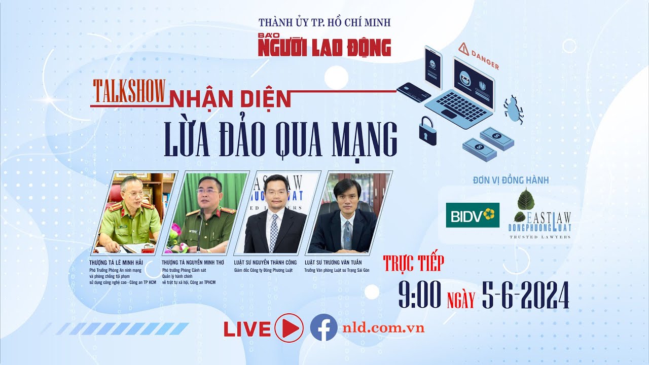 🔴 Talkshow "Nhận diện lừa đảo qua mạng"