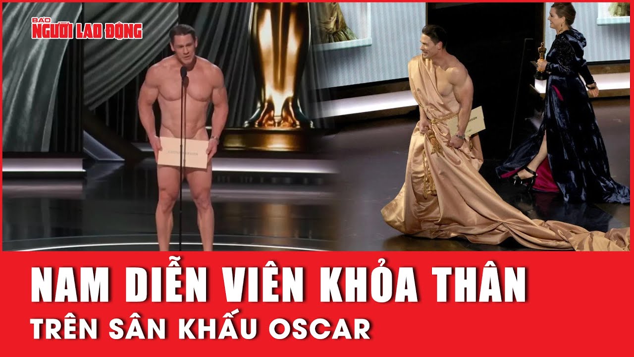 Nam diễn viên khỏa thân trên sân khấu Oscar | Báo Người Lao Động